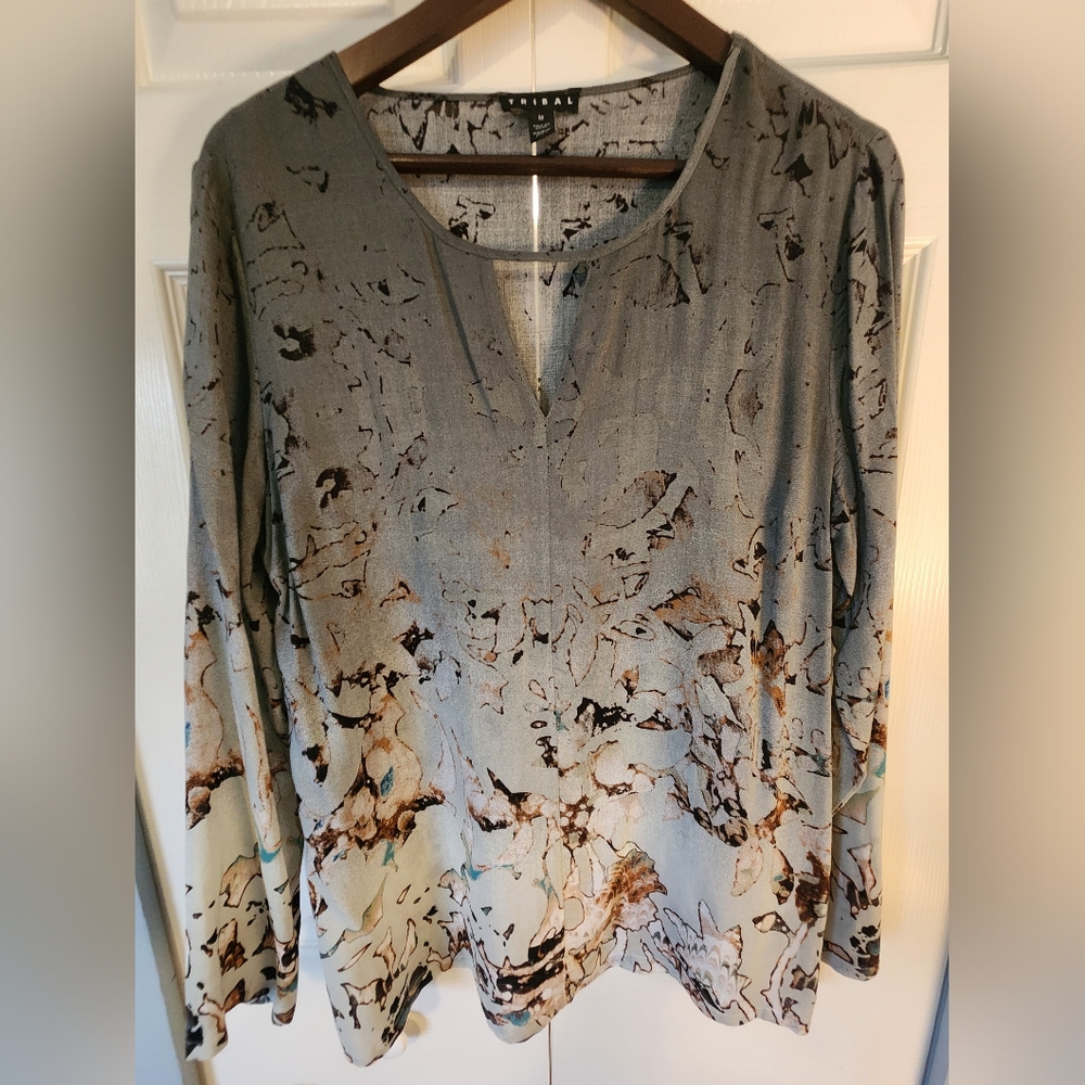 Tribal top, multicolour